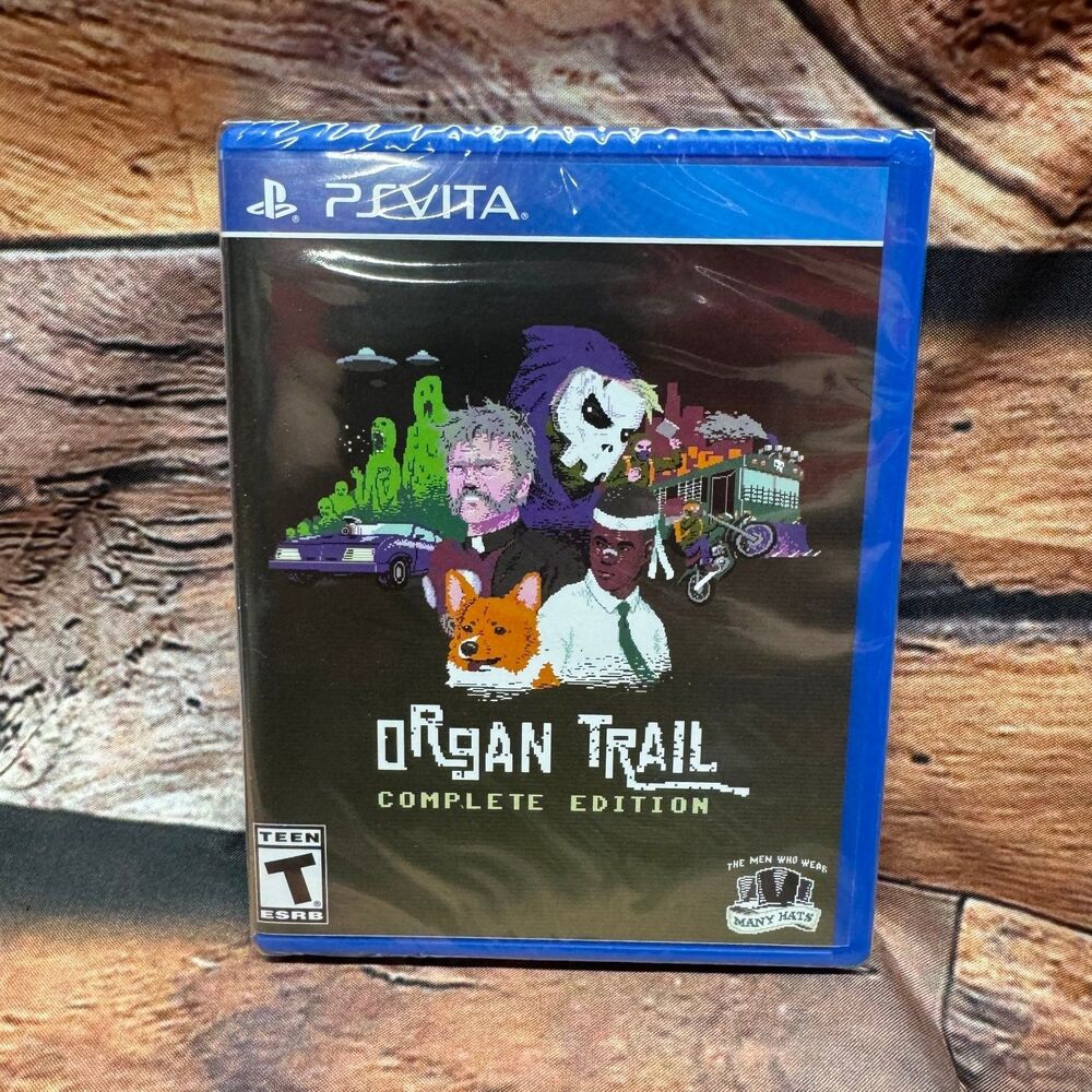 Organ Trail Complete Edition Limited Run Games LRG #125 Sony PS Vita New Sealed